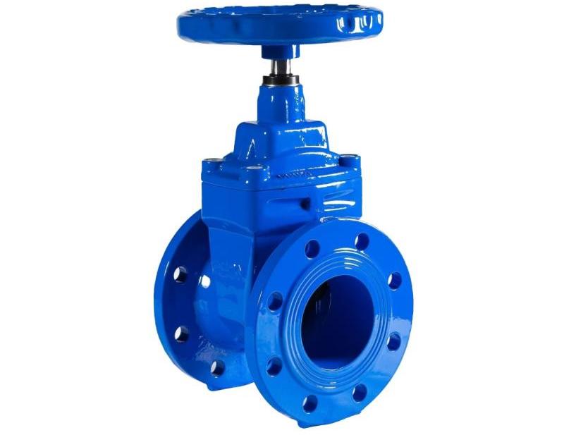 Задвижка с обрезиненным клином