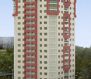 Квартал жилых домов в Омске